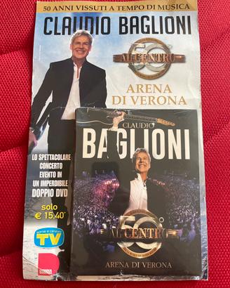 Dvd evento Claudio Baglioni 50 anni Al Centro