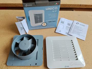 Ventola aspirazione bagno Unico 12/5