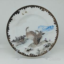 antico piatto porcellana giapponese Meiji 