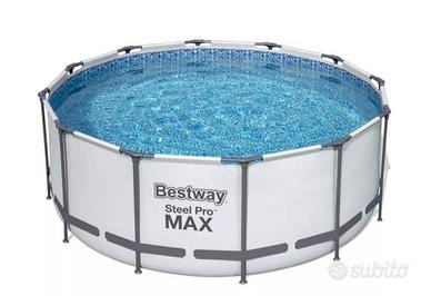 piscina stepway steel pro max