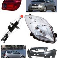 Toyota Yaris cofano paraurti parafango freni 06-11