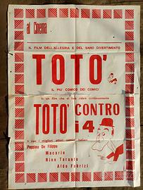 Totò Macario Nino Taranto Aldo Fabrizi Manifesto