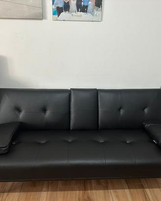 Divano letto Pelle