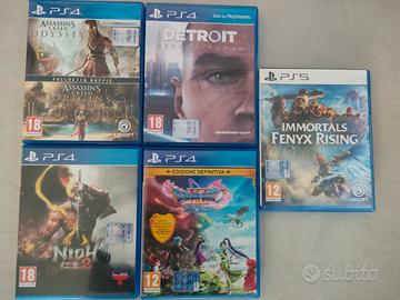 giochi ps4 e ps5