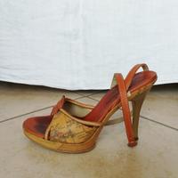 Sandali in pelle, marca 1 Classe Alviero Martini 