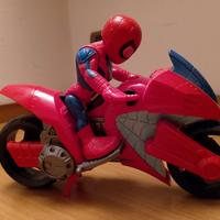 Spiderman moto