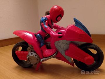 Spiderman moto