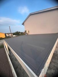 Telo microforato SOLTIS 5x6 m per pompeiana