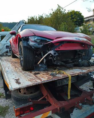 mx5 nd 184cv venduta intera incidentata 