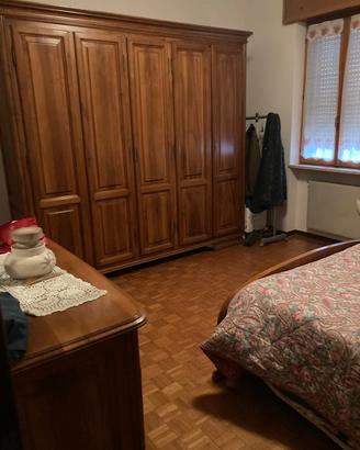 camera da letto matrimoniale in noce