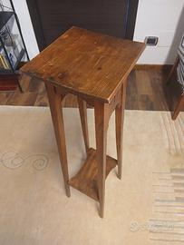 Trespolo Porta Vaso Tavolino antico Etager  h cm 9