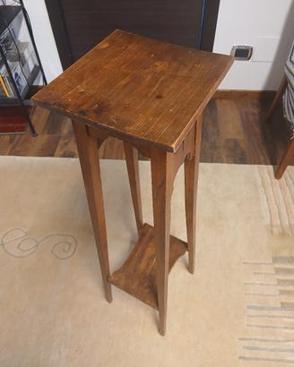 Trespolo Porta Vaso Tavolino antico Etager  h cm 9