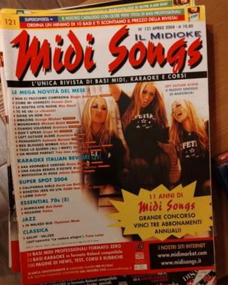 RIVISTE MIDI SONGS - Musica / music - vintage 