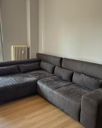 Divano  angolare 5 posti