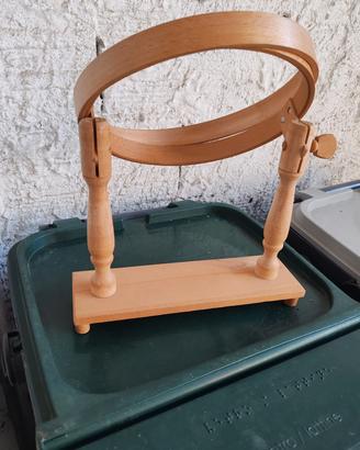 Supporto/Telaio in legno per ricamo o cucito 