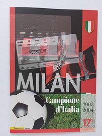 2004 Folder Milan Campione d'Italia 2003/04