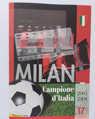 2004 Folder Milan Campione d'Italia 2003/04