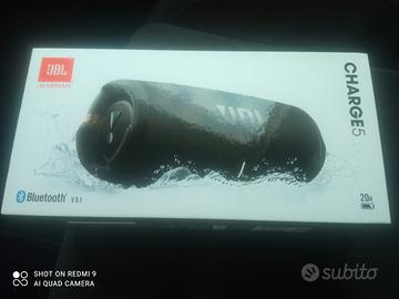 cassa JBL charge 5 nera