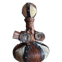 Bottiglia artigianale liquore con bicchierini