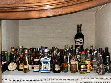 Bottigliette alcolici mignon da collezione