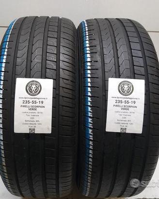 2 gomme 235 55 19 pirelli a38780
