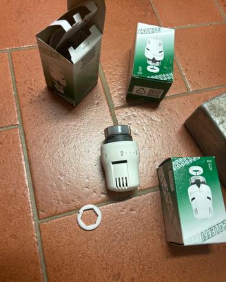 3  Valvole Caleffi comando termostatico