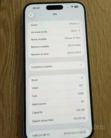 Iphone 15 plus come nuovo