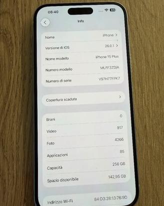 Iphone 15 plus come nuovo