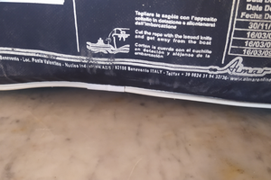 Zattera entro 12 miglia da revisionare