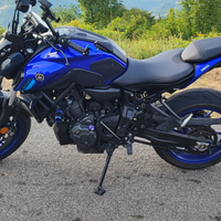 Yamaha MT 07 2022 icon blue