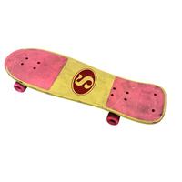 Skateboard vintage giallo rosa fine anni ‘80