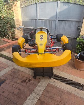 kart pcr mxk3 con motore tsl98 