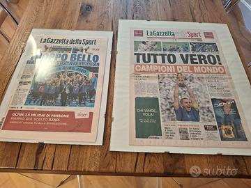 gazzetta dello sport 2006 italia campione mondo