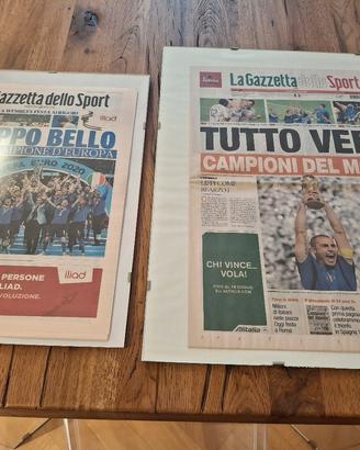 gazzetta dello sport 2006 italia campione mondo