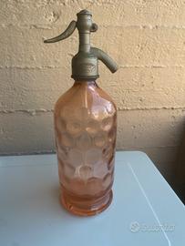 Sifone Seltz Vintage – Vetro Rosa