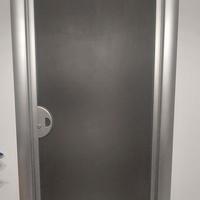 Porta scorrevole scrigno in cristallo