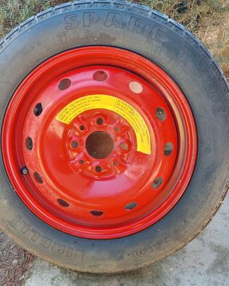 Ruotino di scorta pneumatico Pirelli 135/80 B14 80