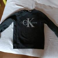 Felpa nera Calvin Klein 14 anni -164