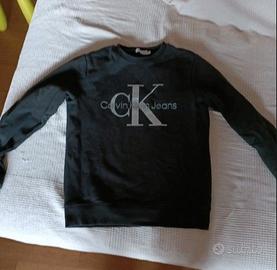 Felpa nera Calvin Klein 14 anni -164