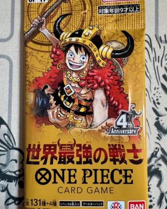 5 bustine  nuove op 17 one piece