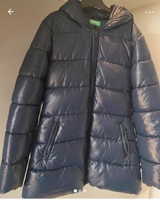 Piumino Benetton blu