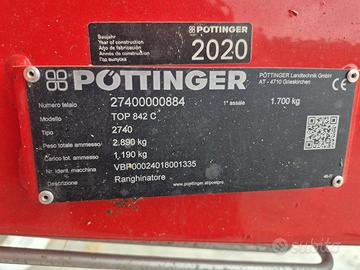 RANGHINATORE POTTINGER TOP 842 C