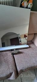 specchi lampada e ventola aspirazione