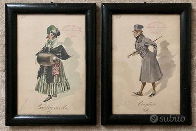 Bozzetti  Sartoria teatrale Cesare Iacoponi