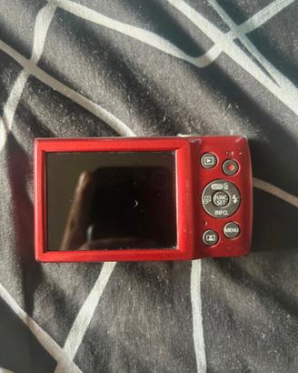 CANON IXUS 185 ROSSA VINTAGE - KIT COMPLETO