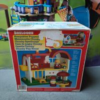 Chunky playhouse Shelcore 1995 Dollhouse