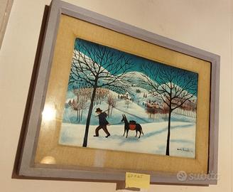 quadro naif di Dada Bianchi 