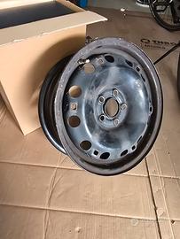 cerchi in ferro originali Volkswagen polo 15" 
