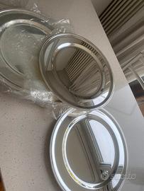 Set 8 sottopiatti silver specchio