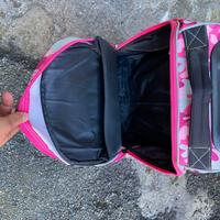 ZAINO SCUOLA ROSA TROLLEY